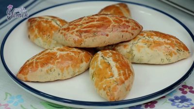 Dereotlu Peynirli Poğaça Tarifi