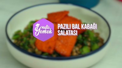 Pazılı Bal Kabağı Salatası tarifi