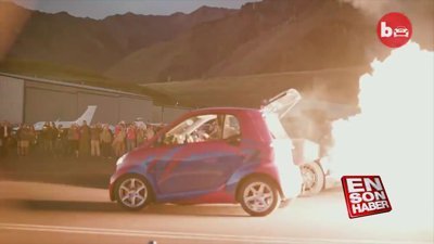 Arabaya jet motoru takılırsa  