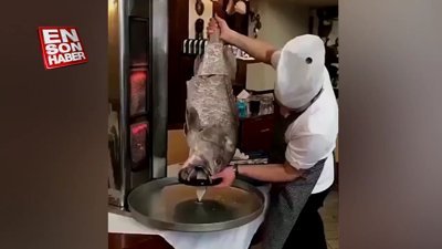 Karadeniz usulü balık döner 