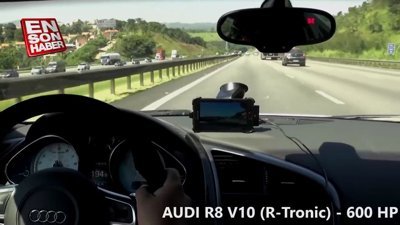 Audi R8 X ile Kawasaki Ninja ZX10R kapışırsa 