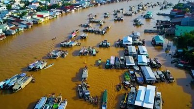 Güneydoğu Asya’nın yüzen pazarları: Floating markets