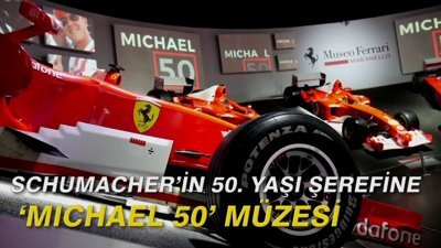 Schumacher'in 50. yaşı şerefine 'Michael 50' müzesi