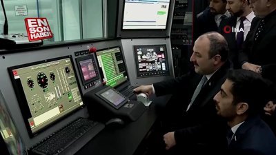 Yerli helikopterin motoru Bakan Varank tarafından denendi