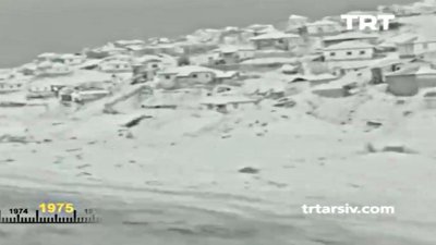 1975 Yılında Ankara'dan Kar Manzaraları