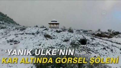 'Yanık Ülke'nin kar altında görsel şöleni