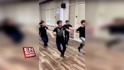 Kafkas dansı çalışan çocuklardan muhteşem performans