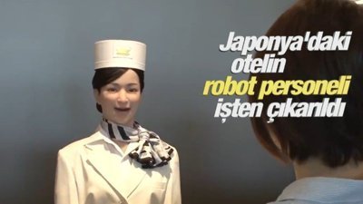 Japonya'daki otelin robot personeli işten çıkarıldı
