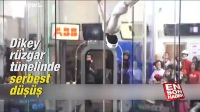 Dikey rüzgar tünelinde serbest düşüş 