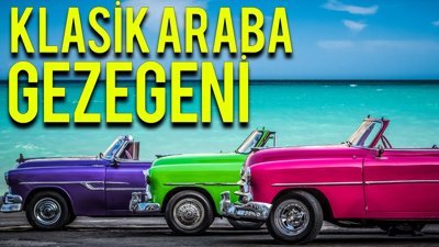 Klasik araba cenneti Küba