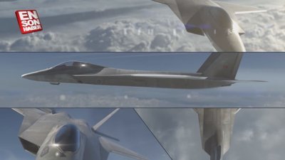 Milli Muharip Uçak (MMU) TF-X'in animasyon görüntüleri yayınlandı