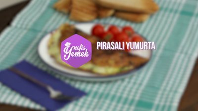 Pırasalı Yumurta Tarifi