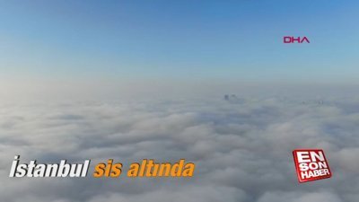 İstanbul sis altında