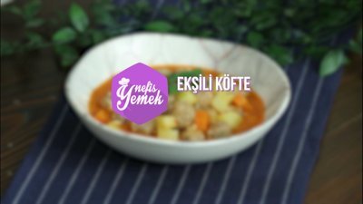 Ekşili Köfte Tarifi