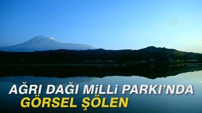 Ağrı Dağı Milli Parkı'nda görsel şölen