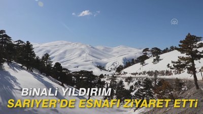 Denizli Kayak Merkezi'nde hafta sonu yoğunluğu