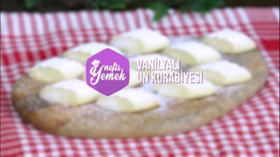 Vanilyalı Un Kurabiyesi Tarifi