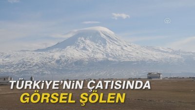 Türkiye'nin çatısında görsel şölen
