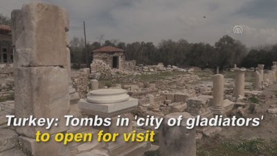 Turkey: Tombs in 'city of gladiators' to open for visit