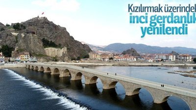 Koyunbaba Köprüsü restore edildi