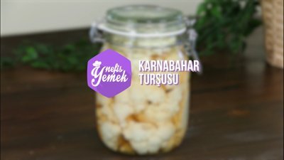 Karnabahar Turşusu Tarifi