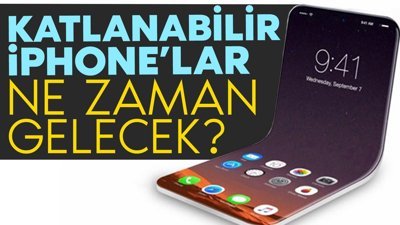 Katlanabilir iPhone'ların geleceği
