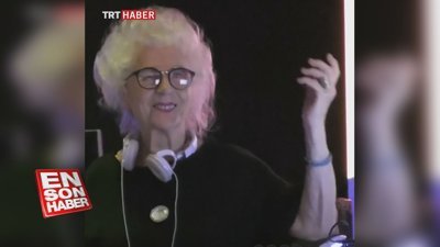 80 yaşındaki Wirginia Szmyt, gece kulüplerinde DJ'lik yapıyor