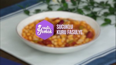 Sucuklu Kuru Fasulye Tarifi