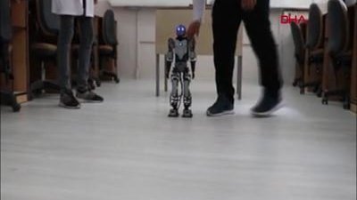Denizli'de insansı robot tasarlandı