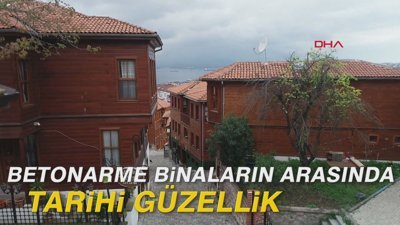 Betonarme binaların arasında tarihi güzellik