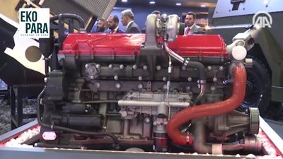 Paletli zırhlıları taşıyacak yerli motor IDEF'te