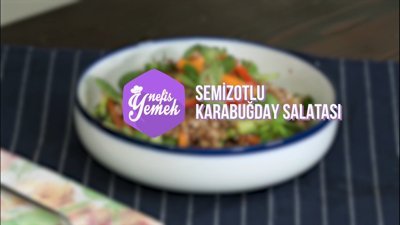 Semizotlu Karabuğday Salatası