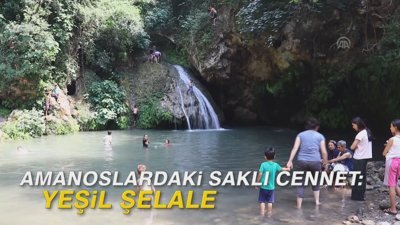 Amanoslardaki saklı cennet: Yeşil Şelale 
