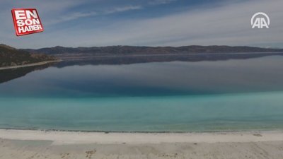 Salda Gölü bu yıl da ziyaretçilerini 'büyülüyor'