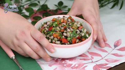 Kuru Börülce Salatası Tarifi