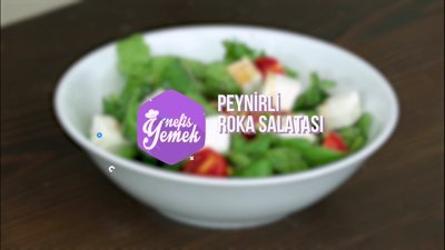 Peynirli Roka Salatası
