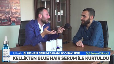 Uraw Mavi Saç Serumu