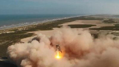 SpaceX’in yeni roketi Starhopper'ın kalkış ve iniş testi