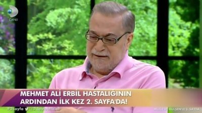 Ünlü şovmen Mehmet Ali Erbil: Fişimi çekin dedim
