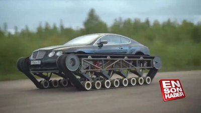 Bentley'i tanka dönüştürdüler