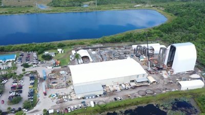 SpaceX'in Starship roketi havadan görüntülendi