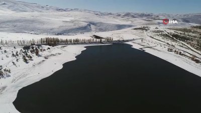 Palandöken Gölet’i manzarası ile kendine hayran bıraktı