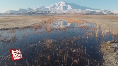Süphan Dağı beyaza büründü