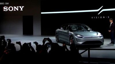 Sony'den eletrikli araba Vision-S 