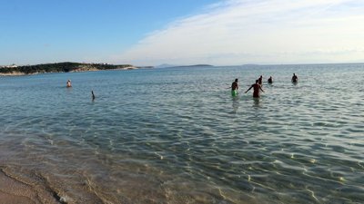 Aydın'da ocak ayında deniz keyfi