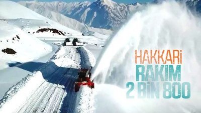 Hakkari'de yol açma çalışmalarına ara yok