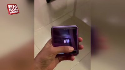 Samsung'un yeni katlanabilir telefonu görüntülendi