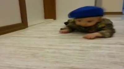 Doğuştan komando 1 yaşındaki Ali Asaf Gedikli