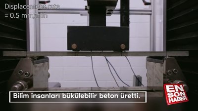 Bilim insanları bükülebilir beton üretti