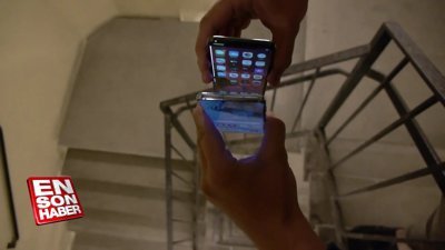 Samsung Galaxy S20 ve iPhone 11 Pro'yu 20. kattan attılar